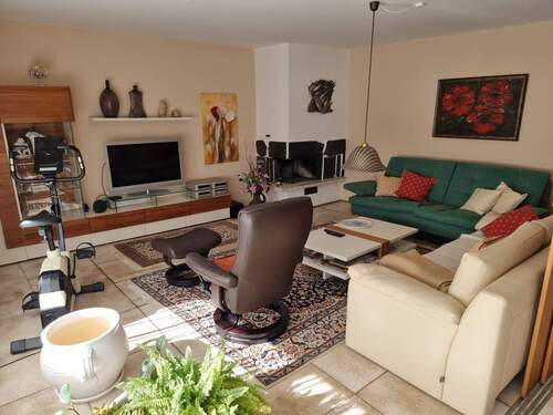 Gemütliches Wohnzimmer - Terrassenwohnung in Straubing