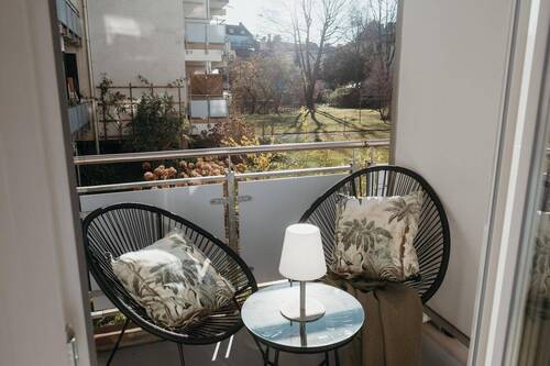 sonniger Balkon - 