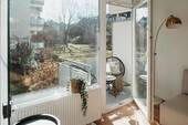 sonniger Balkon - 