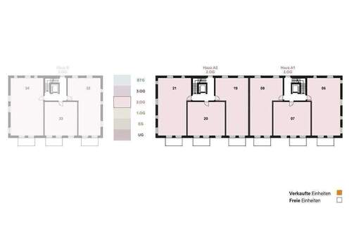 Geschossübersicht 2. OG - 