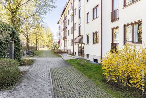 Der Zuweg zum Hauseingang - 