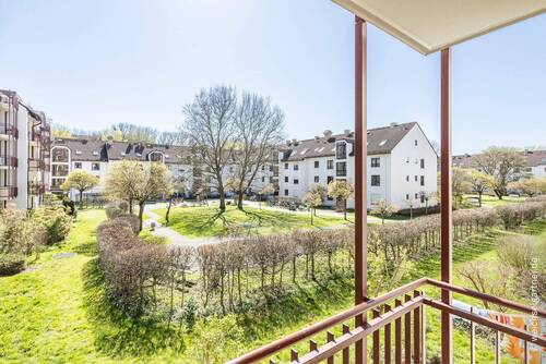 Herrlicher Blick vom Balkon - 
