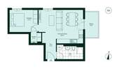 Grundriss der Eigentumswohnung - 