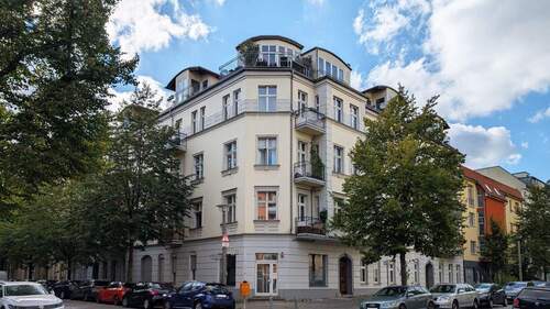 Hausansicht Thule-Ecke Trelleborgstraße - 