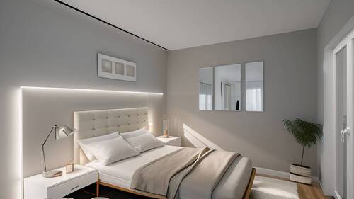 Schlafzimmer - Etagenwohnung mit 119,40 m² in Heppenheim zum Kaufen