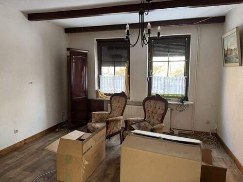 Wohn- und Esszimmer - 3 Zimmer Einfamilienhaus in Kudensee