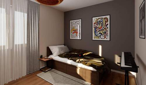 Ein schönes Kinderzimmer zum Spielen und Wohlfühlen - 3 Zimmer Etagenwohnung in Hasloh