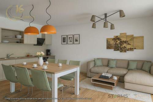 Wohn-Essbereich - 4 Zimmer Etagenwohnung zum Kaufen in Übach-Palenberg