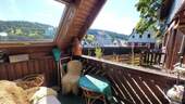 Balkon am Wohnzimmer Haus 2 - 