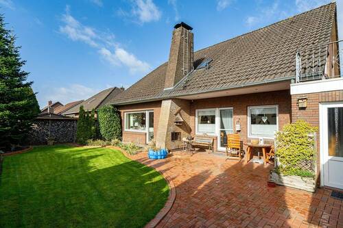 Terrasse / Garten - 6 Zimmer Einfamilienhaus zum Kaufen in Esens