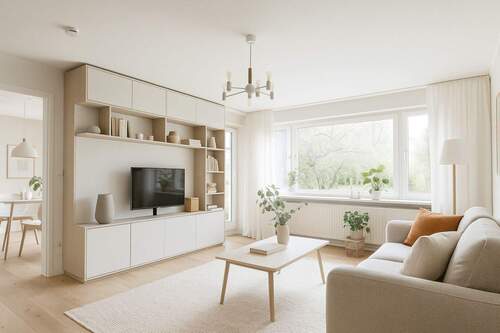 Wohnzimmer (Beispiel) - Doppelhaushälfte mit 151,00 m² in Oberhaching / Deisenhofen zum Kaufen