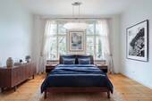 Schlafzimmer - digitales Staging - 