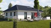 Bungalow-92-Gartenansicht - Bequemes Wohnen in Bungalow mit Keller auf traumhaftem Süd-Grundstück in Burgthann-Grub