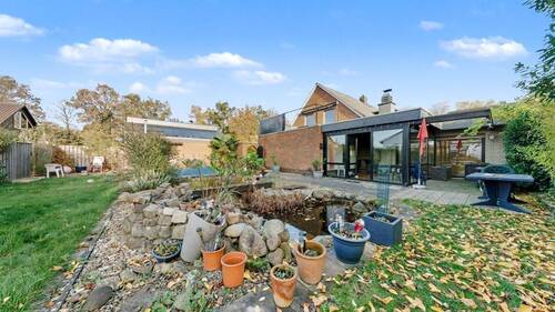 Ansicht Anbau und Wintergarten - 