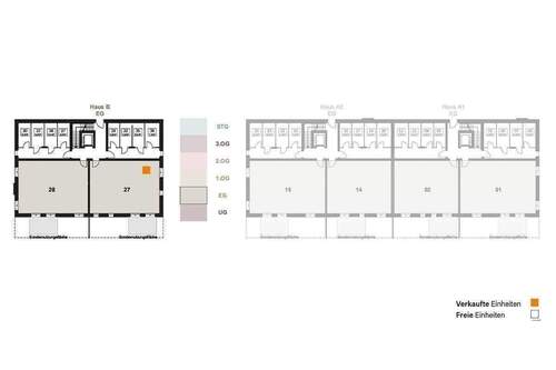 Geschossübersicht Erdgeschoss - 