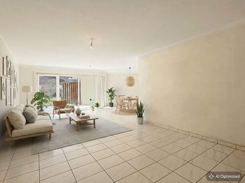 [KI-optimiertes Foto] Großzügiger und heller Wohn- und Essbereich - Etagenwohnung mit 103,10 m&sup2; in Kirchheim unter Teck zum Kaufen