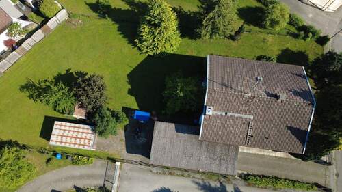 Draufsicht nordseitig - Grundstück in Kolbermoor