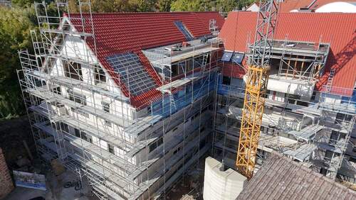 Bautenstand - NOCH 4 WOHNUNGEN FREI - NEUBAU VON 16 EIGENTUMSWOHNUNGEN IN ABSOLUTER SPITZENLAGE VON BAD HERSFELD - EHEMALS STADTHOTEL