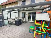 Terrasse mit Überdachug - 