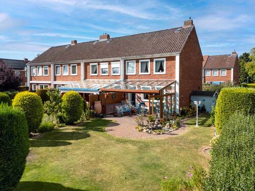 Außenansicht - Reihenendhaus mit Gartenidylle und Erweiterungspotenzial in Lüneburg-Bockelsberg