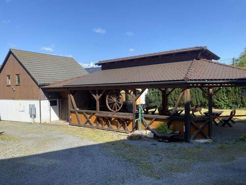 Ansicht Terrasse - Bauernhaus, Landhaus in Neukirch