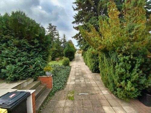 Gartenansicht - Doppelhaushälfte mit 111,00 m&sup2; in Erfurt zum Kaufen