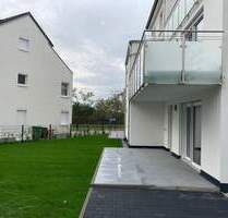 Neuwertige 3-Zimmer-Wohnung (EG mit privatem Garten) - Linkenheim-Hochstetten