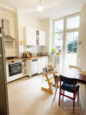 kueche (1) - Etagenwohnung mit 90,00 m² in Stuttgart zur Miete