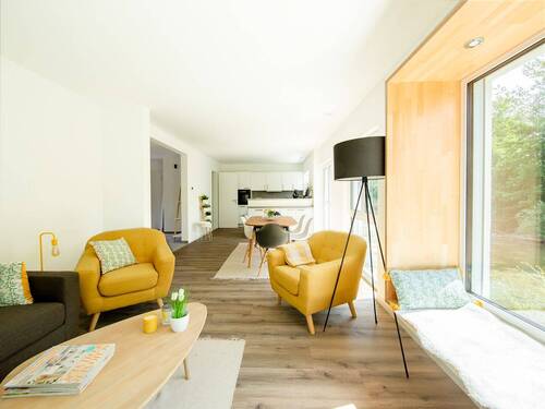 Wohnzimmer - 4 Zimmer Einfamilienhaus in Fürstenfeldbruck