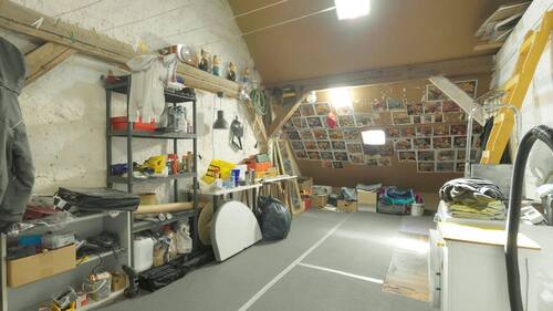 unausgebauter Bereich im Dachgeschoss - 