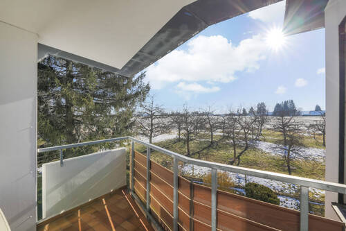 Balkon mit Aussicht - 2 Zimmer Etagenwohnung zum Kaufen in Dobel