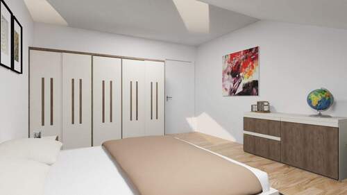 Wohnbeispiel Schlafzimmer 2 - 