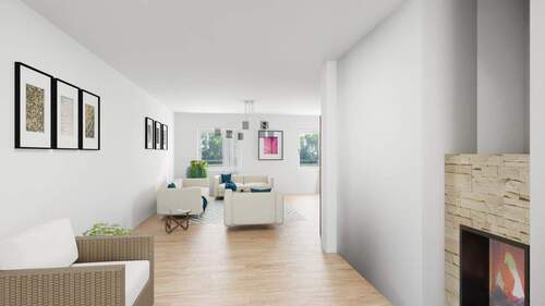 Wohnbeispiel Wohnzimmer 1 - 