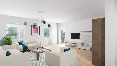 Wohnbeispiel Wohnzimmer 2 - 