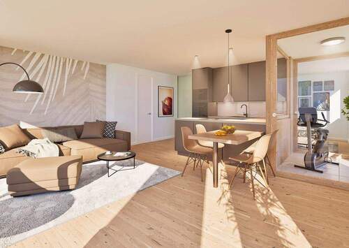 Visualisierung - 3 Zimmer Etagenwohnung in Friedrichshafen