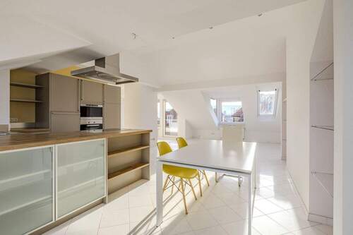 Küche und Essbereich - Etagenwohnung mit 88,00 m&sup2; in Stuttgart zum Kaufen