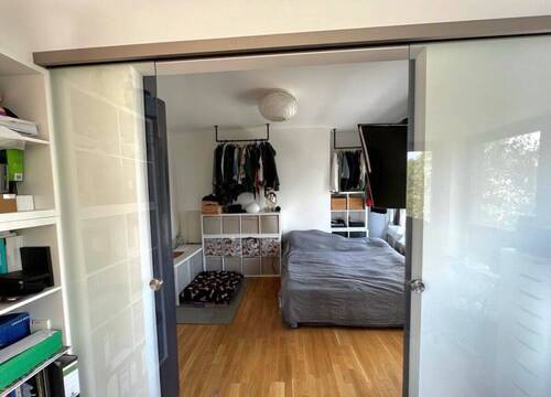 Blick ins Schlafzimmer - 