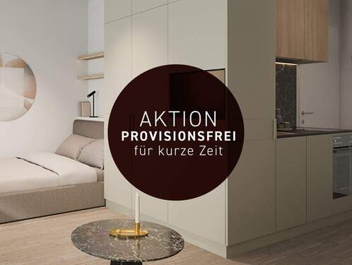 Aktuell provisionsfrei! - Top-Floor, High End-Living: Studio-Suite mit XL-Dachterrasse - Nur für kurze Zeit provisionsfrei!