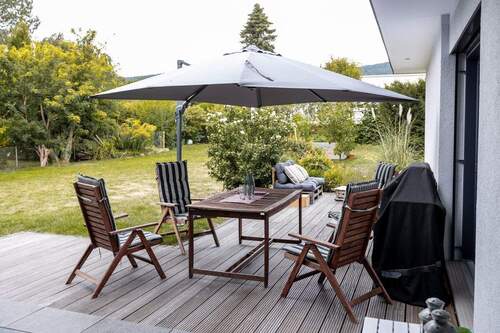 Obere Terrasse mit Blick zum Herkules - 