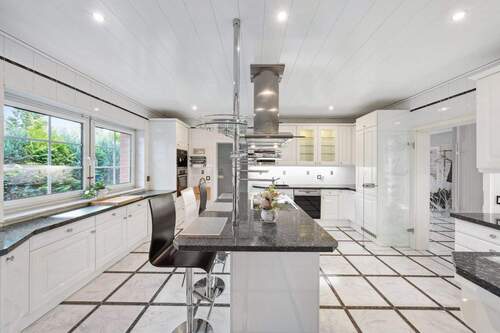 Blick in die Küche - 