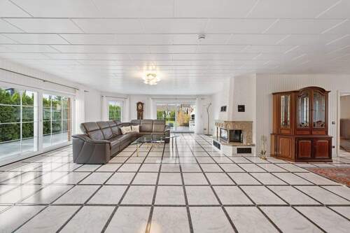 Lichtdurchfluteter Wohnbereich Erdgeschoss - 