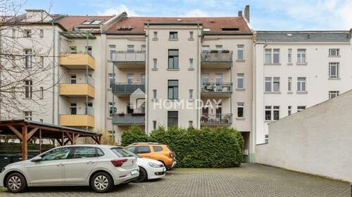 Außenansicht 3 - 2 Zimmer Etagenwohnung in Leipzig