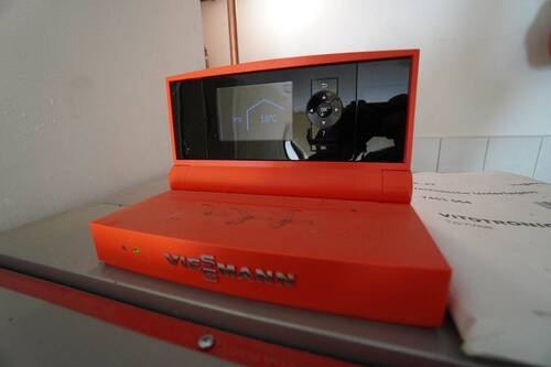 Die Heizung wurde 2021 mit einer Vießmann Gasbrennwerttherme erneuert - 