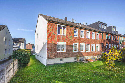 Ansicht Rückseite - Mehrfamilienhaus, Wohnhaus mit 213,00 m&sup2; in Stolberg (Rhld.) zum Kaufen