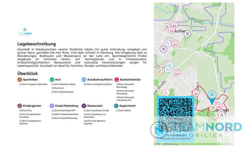 Lagebeschreibung - Grundstück in Garstedt