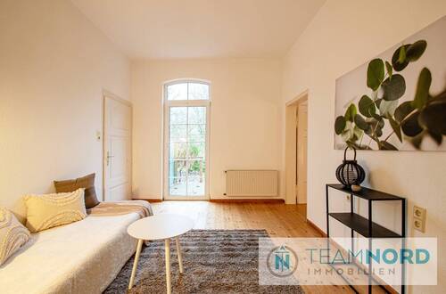 Wohnzimmer DHH rechts - Handwerker aufgepasst: Doppelhaus mit zwei Einheiten