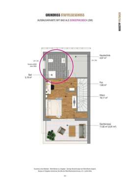 Staffelgeschoss Sonderwunsch - 