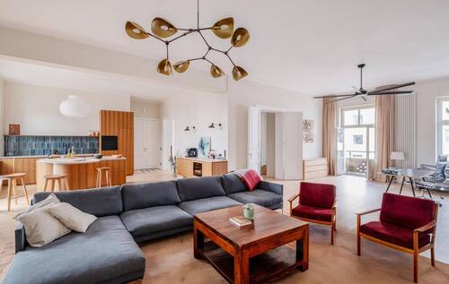 Wohnbereich - Etagenwohnung mit 204,00 m&sup2; in Berlin zum Kaufen