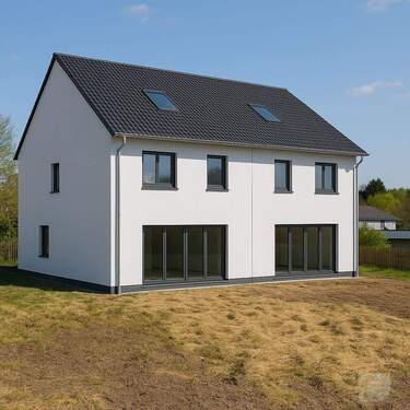 So könnte es aussehen. - 'Ihr Traumhaus beginnt hier - attraktives Baugrundstück'