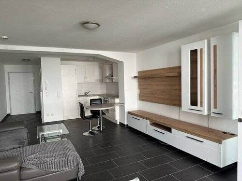 Wohnbereich - 1 Zimmer Terrassenwohnung zur Miete in Schramberg